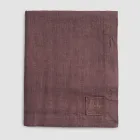 Modulare Tischdecke aus farbigem Leinen mit Knopflöchern und 10 Knöpfen – Mittelmeer Viadurini