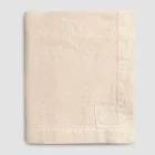 Modulare Tischdecke aus farbigem Leinen mit Knopflöchern und 10 Knöpfen – Mittelmeer Viadurini