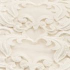 Weiße oder butterfarbene Leinentischdecke mit rechteckigem Design aus Farnese-Spitze – Kippel Viadurini