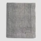 Rechteckige Leinentischdecke mit Knopflöchern und 10 Knöpfen, luxuriös – mediterran Viadurini