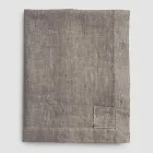 Rechteckige Leinentischdecke mit Knopflöchern und 10 Knöpfen, luxuriös – mediterran Viadurini