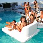 Trona Magnum Luxus-Schwimmsessel mit Doppelsitz-Design Viadurini