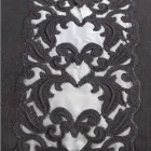 Große Kosmetiktasche aus Leinen und Baumwolle mit Farnese-Spitze und Reißverschluss, 2 Ausführungen – Mike Viadurini