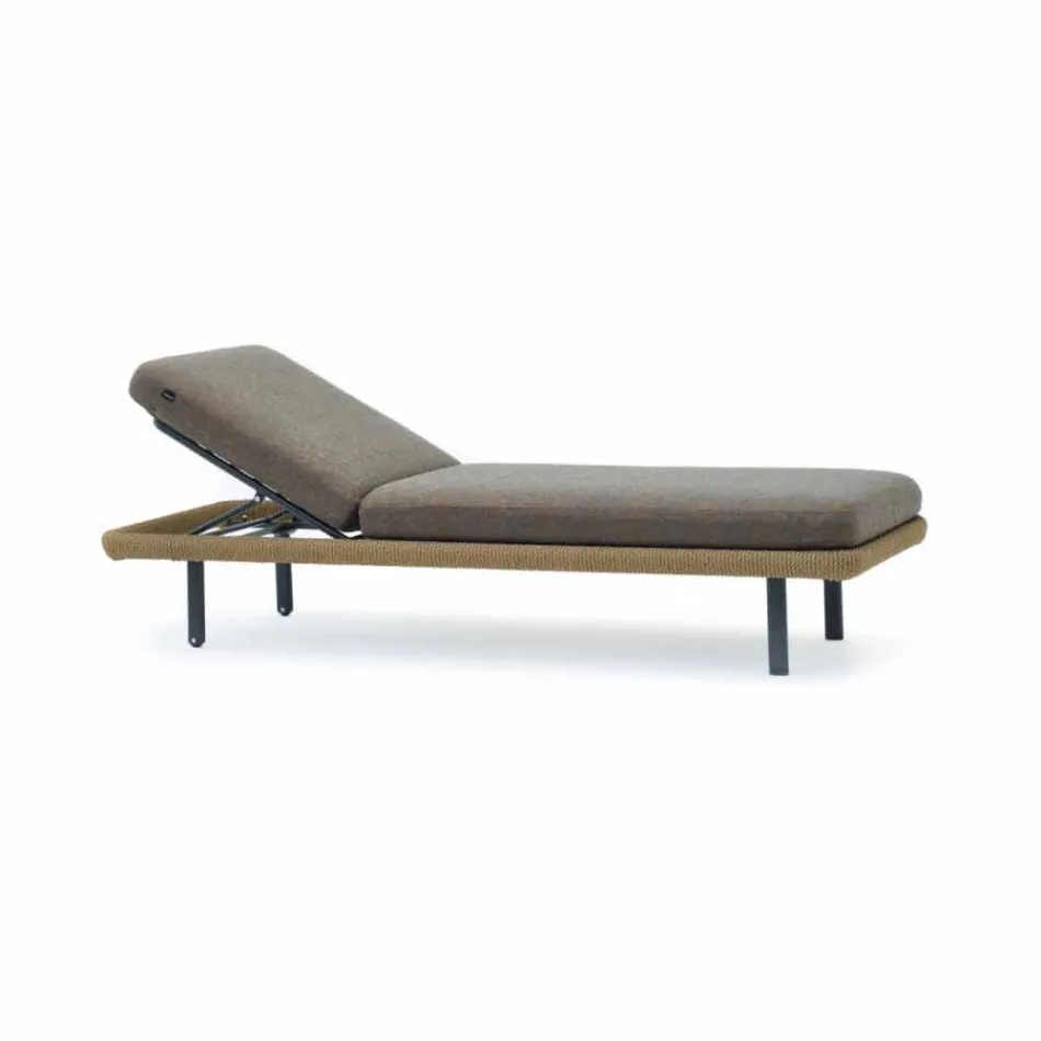 Varaschin Babylon Garten- oder Innenbett, modernes Design Viadurini