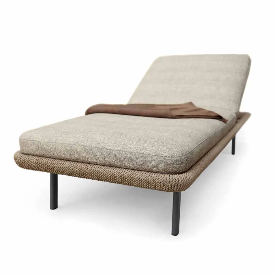 Varaschin Babylon Garten- oder Innenbett, modernes Design Viadurini