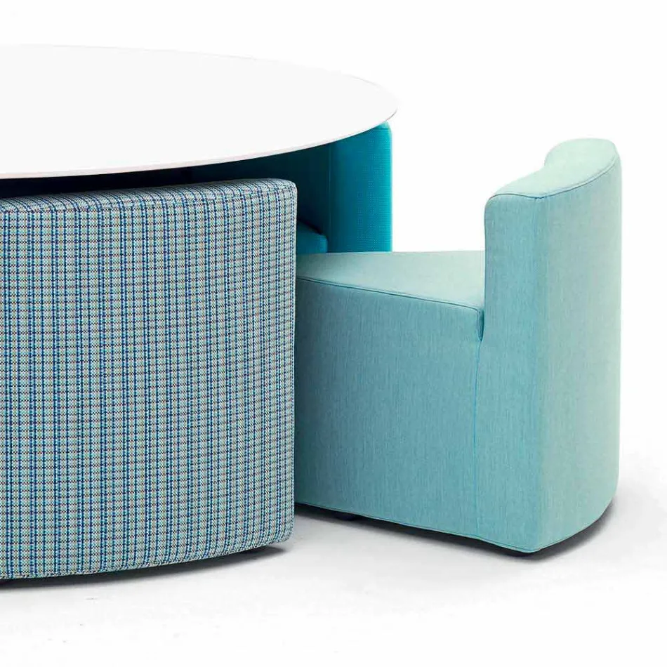 Varaschin Big In & Out Gartentisch + 8 moderne Design Sessel Viadurini