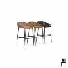 Varaschin Cricket Stuhl moderner Garten Aluminium, 2 Stück Viadurini