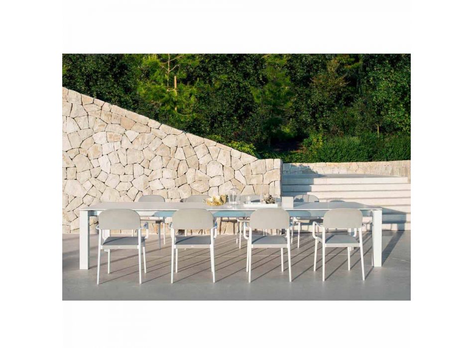 Varaschin Dolmen Gartentisch erweiterbar auf bis zu 380 cm Viadurini