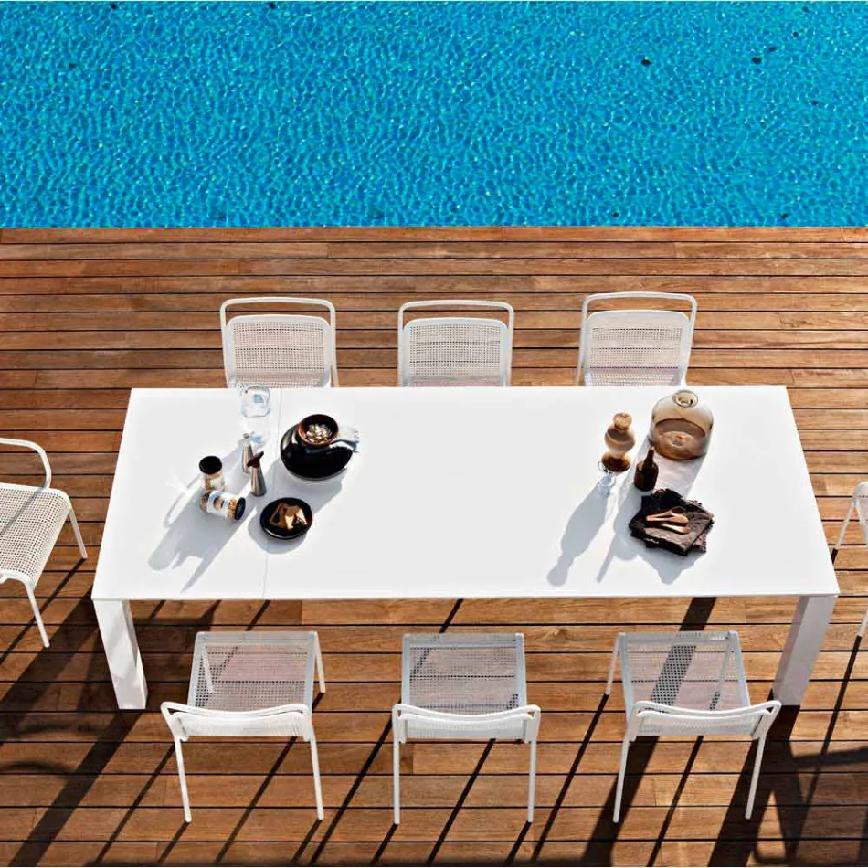 Varaschin Dolmen Gartentisch erweiterbar auf bis zu 380 cm Viadurini