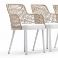 Gepolsterter Outdoor-Sessel in modernem Design Varaschin Emma 