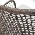 Varaschin Emma gepolsterter Außensessel mit modernem Design Viadurini