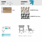 Varaschin Emma gepolsterter Außensessel mit modernem Design Viadurini