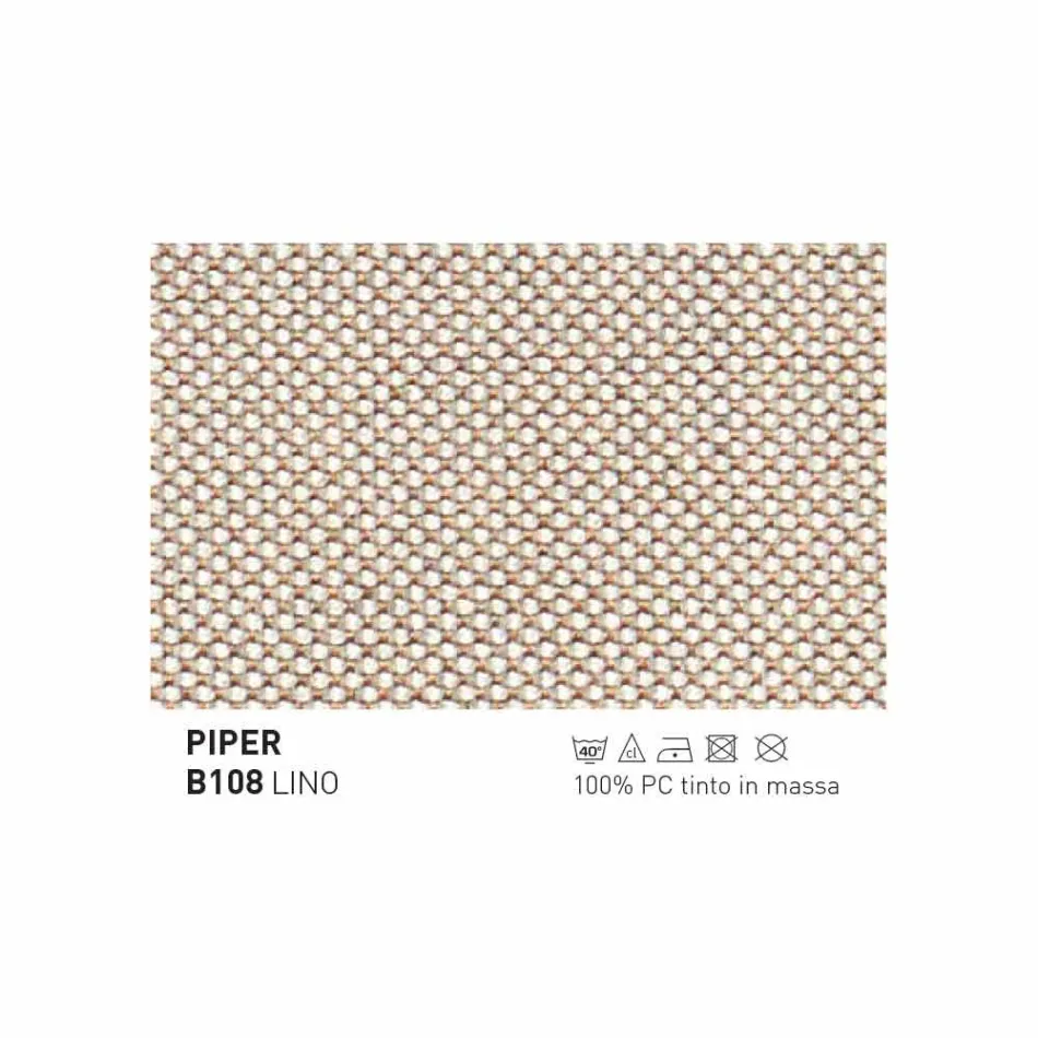 Moderner Outdoor-Sessel Varaschin Emma mit Kopfstütze aus Stoff Viadurini