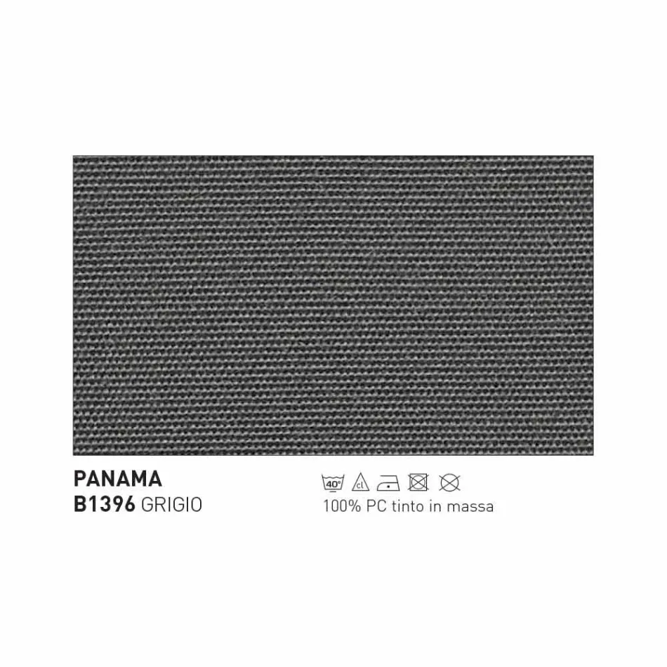 Moderner Outdoor-Sessel Varaschin Emma aus Stoff und Aluminium Viadurini