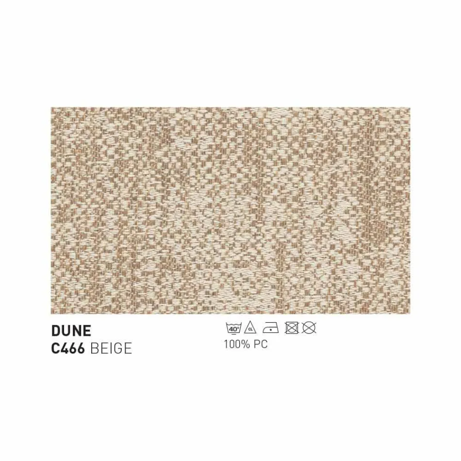 Moderner Outdoor-Sessel Varaschin Emma aus Stoff und Aluminium Viadurini