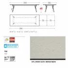 Varaschin Link-Tisch Gartentisch mit Teakholz Beinen, H65 cm Viadurini