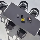 Varaschin Link-Fest Esstisch aus externen oder internen H 65 cm Viadurini