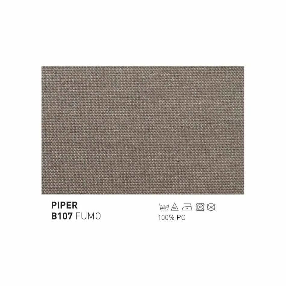 Varaschin Summer Outdoor Hocker aus Stahl und Stoff Viadurini