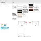 Varaschin System Outdoor Design Tisch aus lackiertem Aluminium Viadurini