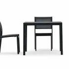 Varaschin Victor Tisch für den Innen-und Garten speisen, modernes Design Viadurini