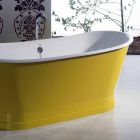 Badewanne freistehend farbigen Eisen modernes Design Betty Viadurini