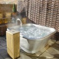 Badewanne freistehend aus Kupfer in modernem Design Annie