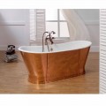 Freestanding Badewanne aus Kupfer in modernem Design Henry