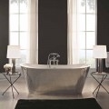 Freestanding Badewanne mit Stahlbezug in modernem Design Sharon