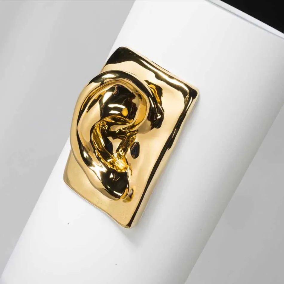 Hohe Artisan Vase aus farbiger Keramik Made in Italy - Monte Viadurini