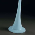 Hohe Indoor-Vase aus farbigem Glas Modernes Design Made in Italy - Elviro Viadurini