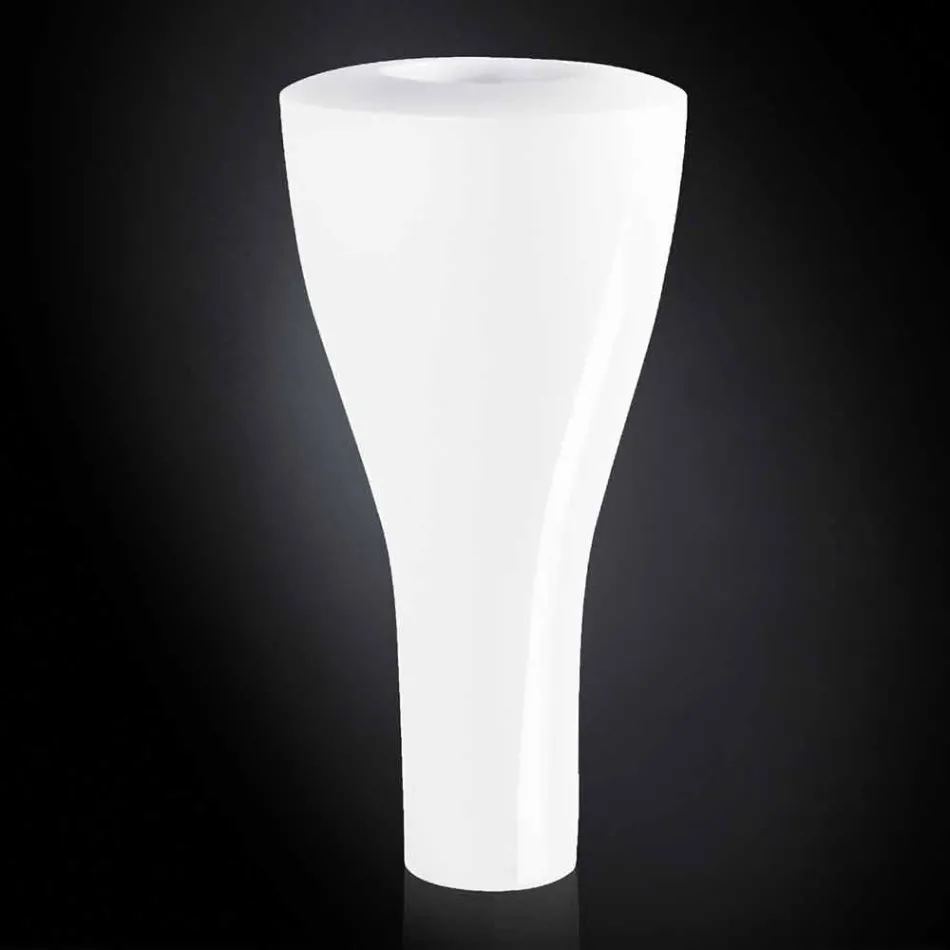 Hochmoderne Polyethylenvase Made in Italy Hohe Qualität - Timodeo Viadurini