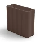 Außenvase aus farbigem Polyethylen 2 Größen Made in Italy - Barbia Viadurini