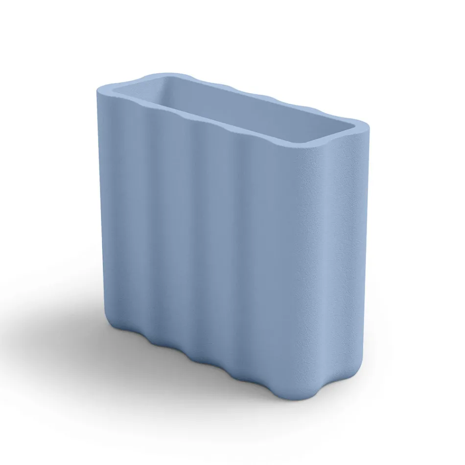 Outdoor-Vase aus farbigem Polyethylen 2 Größen Made in Italy - Barbia Viadurini