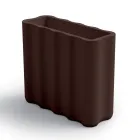 Outdoor-Vase aus farbigem Polyethylen 2 Größen Made in Italy - Barbia Viadurini