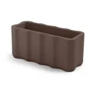 Außenvase aus farbigem Polyethylen Made in Italy - Messy Viadurini