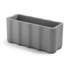 Außenvase aus farbigem Polyethylen Made in Italy - Messy Viadurini