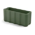 Außenvase aus farbigem Polyethylen Made in Italy - Messy Viadurini