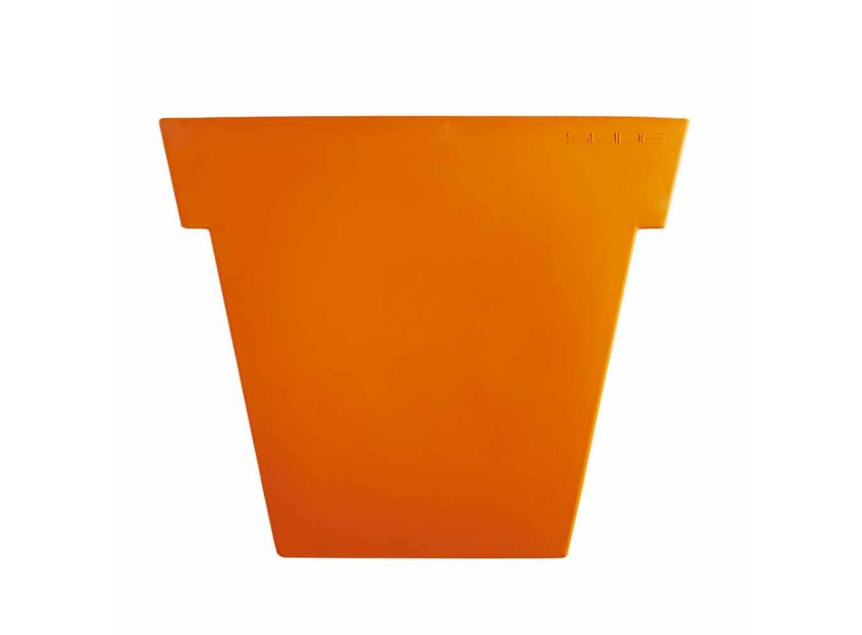 Farbige dekorative Vase Slide Die moderne Polyethylenvase aus Italien Viadurini