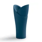 Dekorative Vase für den Innenbereich aus farbigem Polyethylen Made in Italy - Cervia Viadurini