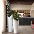 Dekorative Vase für den Innenbereich aus farbigem Polyethylen Made in Italy - Cervia Viadurini