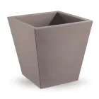 Dekorative Vase für den Innenbereich aus farbigem Polyethylen Made in Italy - Mengo Viadurini