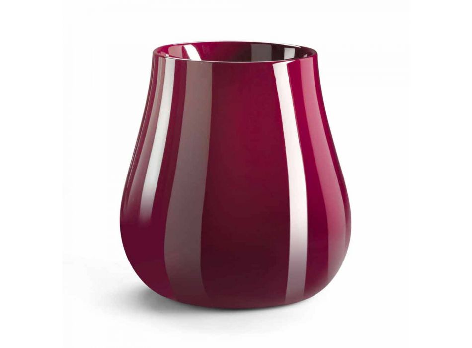Dekorative Design Drop Vase aus Polyethylen Made in Italy - Monita Viadurini