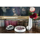 Moderne weiße Carrara Marmor dekorative Vase Made in Italy - Kairo Viadurini