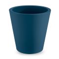 Runde dekorative Vase aus farbigem Polyethylen Made in Italy - Mengo
