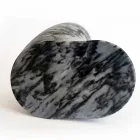 Moderne dekorative Vase aus Bardiglio Fiorito Marmor Made in Italy - Dido Viadurini