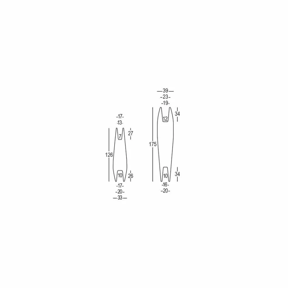 Reversible dekorative Polyethylenvase von Made in Italy Design - Nadai Viadurini