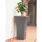 Gartenblumentopf aus farbigem Polyethylen Made in Italy - Tremont Viadurini