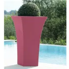 Gartenblumentopf aus farbigem Polyethylen Made in Italy - Tremont Viadurini