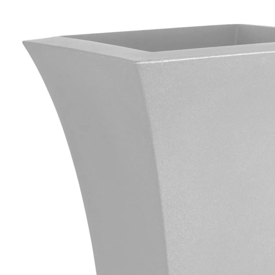 Gartenblumentopf aus farbigem Polyethylen Made in Italy - Tremont Viadurini