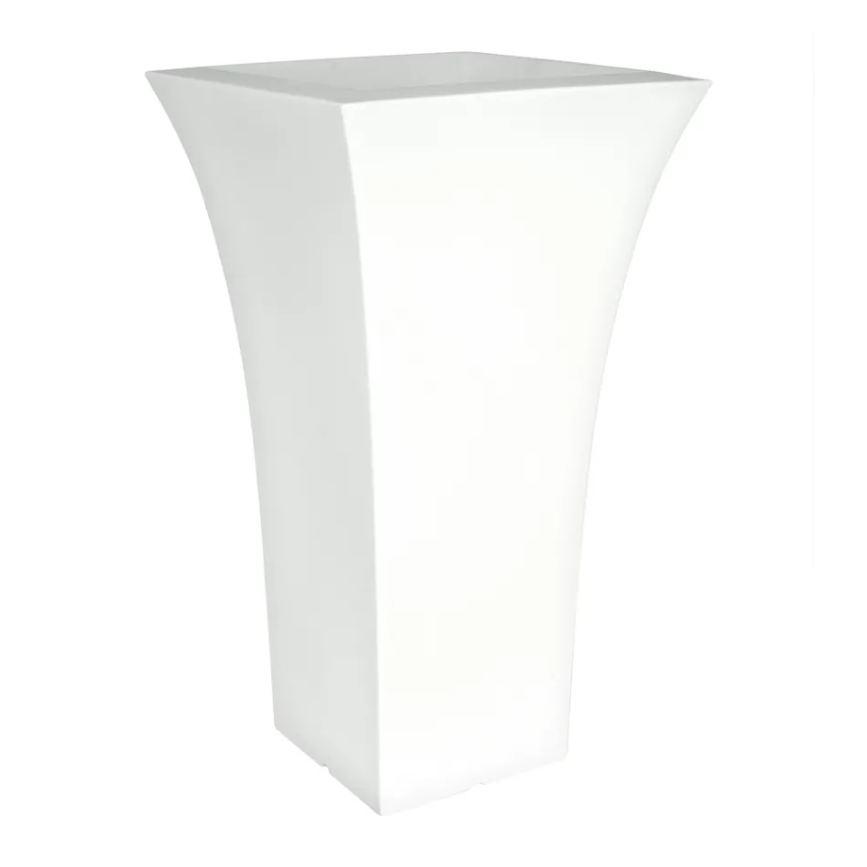 Gartenblumentopf aus farbigem Polyethylen Made in Italy - Tremont Viadurini